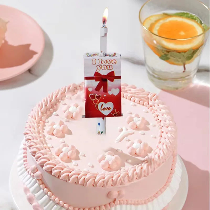 Whimsy Clown Surprise Party Cake Candles - Image 2