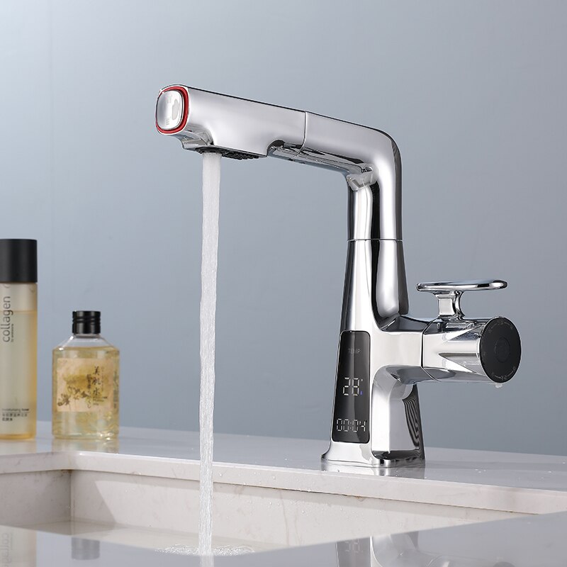 Flow Pro Rotatable Temperature Display Smart Faucet