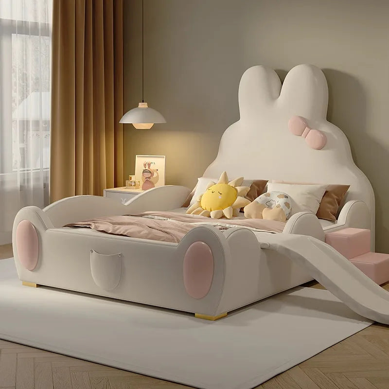Jumpy Rabbit Cozy Kids Slide Bed - Image 2