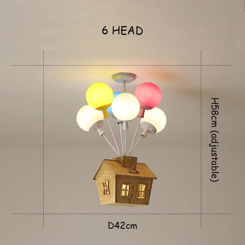 Balloon Parade Kids Ceiling Lamp
