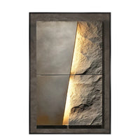 New Rock Texture Led Porcelain Wall Lamp - Image 6
