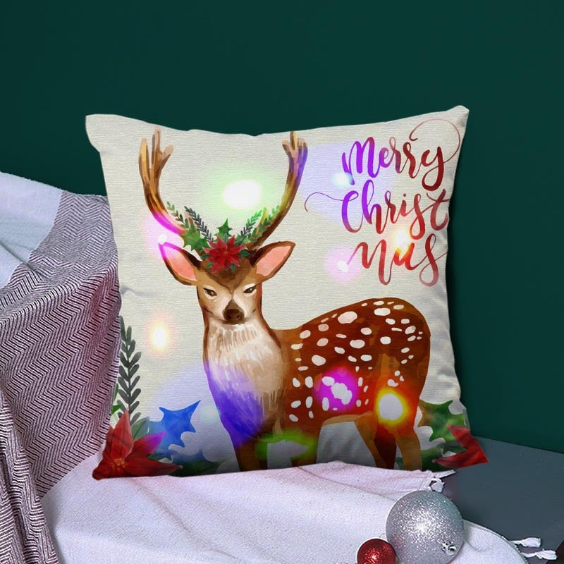 Christmas Series LED Pillow Case - Image 14