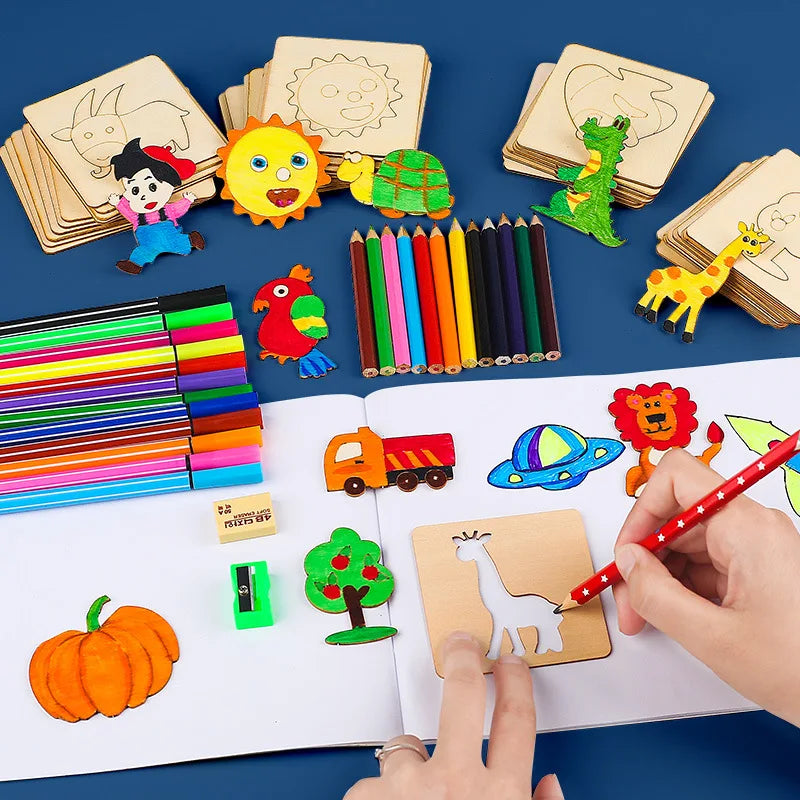 Tiny Artist Montessori Educational Kids Drawing Set - Image 0