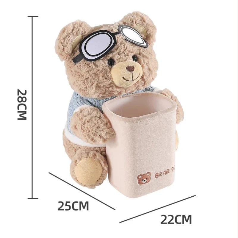 Little Buddy Bear Car Armrest Tissue Holder - Image 4