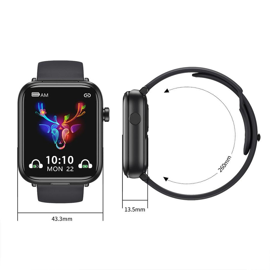 Touch Screen Fitness Earphones Smartwatch - Image 7