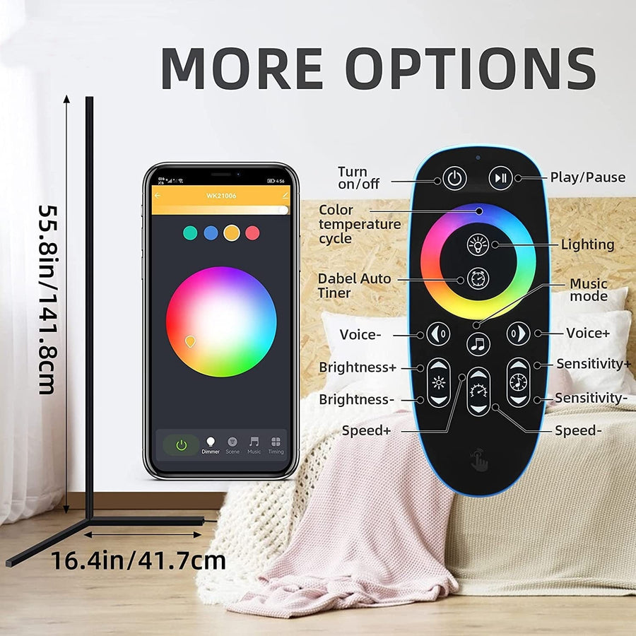 Gaming Atmosphere Bluetooth LED Floor Lamp - Image 3