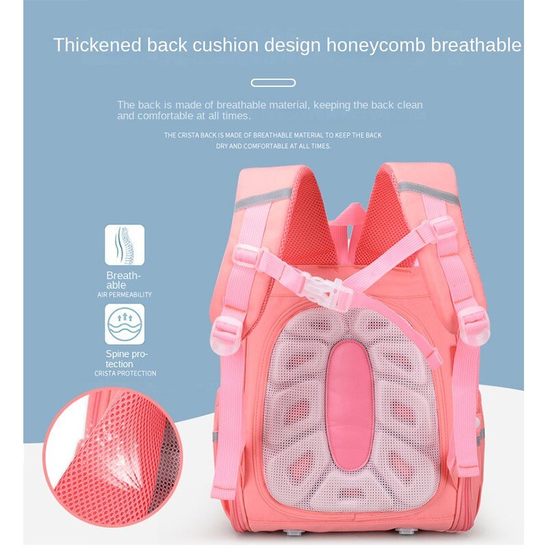 Reflective Large Waterproof Kids School Bag - Image 5
