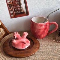 Skip a Beat Anatomical Heart Coffee Mug