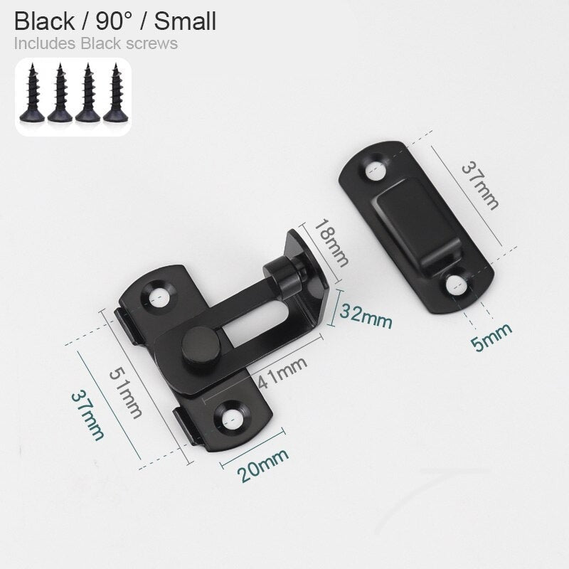 Sliding Simple Cabinet Closet Lock - Image 7