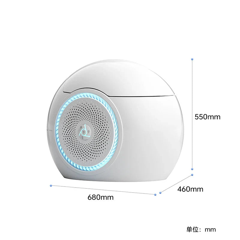 Space Capsule Smart Spherical Self-Cleaning Toilet - Image 6