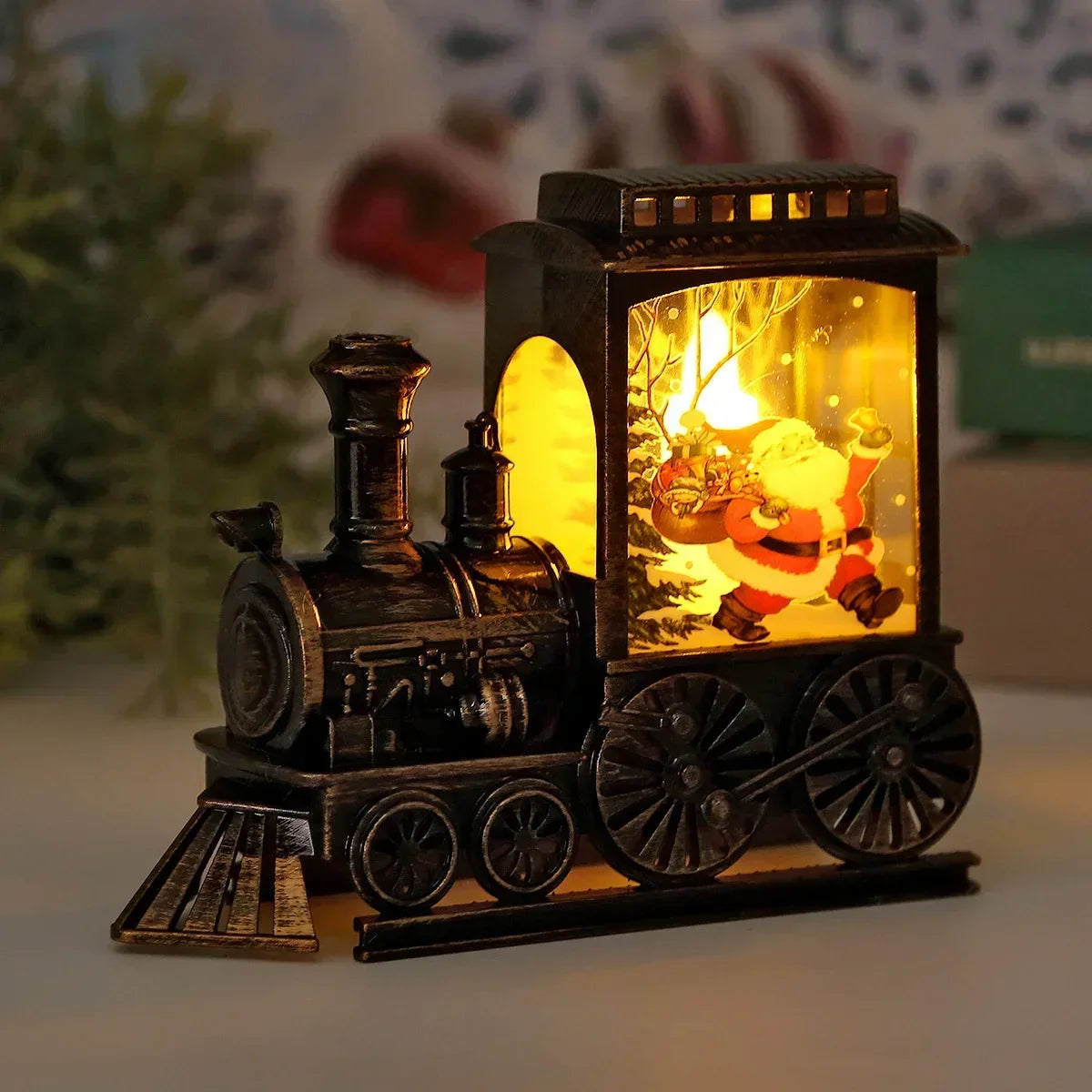 Winter Express Train LED Night Lamp - Image 2