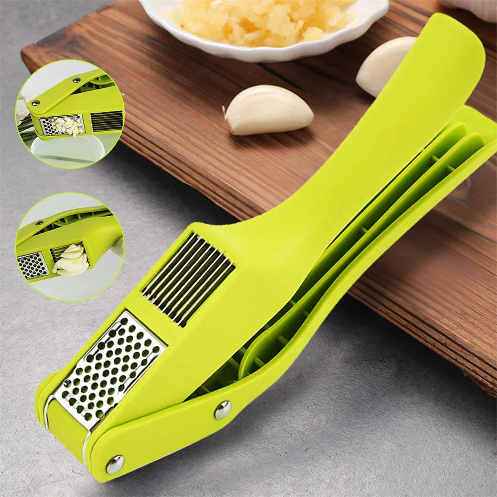 2in1 Garlic Crusher Slicing Kitchen Gadget