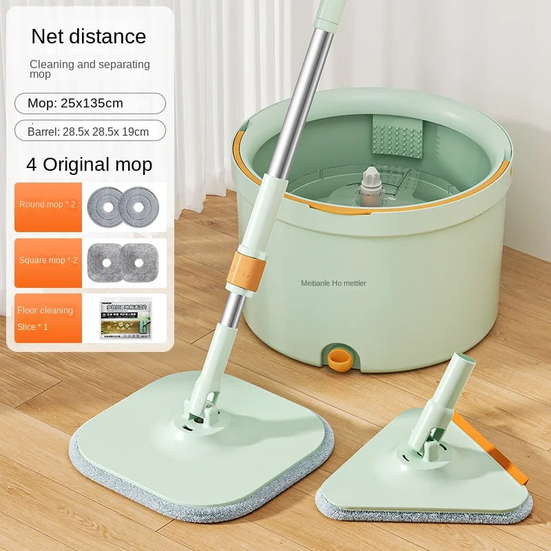 Hands-Free Water Separation Effortless Cleaning Electrostatic Mop - Image 6