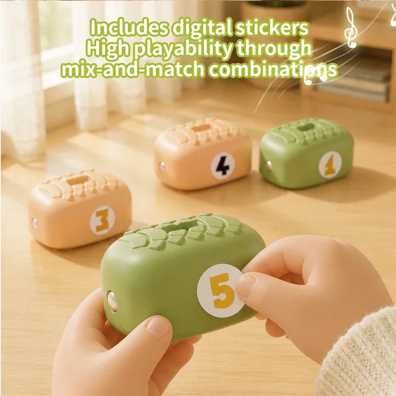 Never Full Magnetic Snake Bean Chase Toy