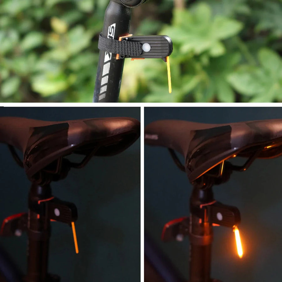Waterproof Rechargeable LED Safe Ride Bike Tail Light - Image 7