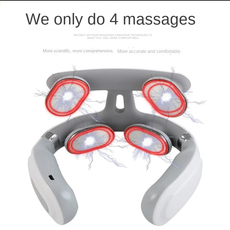 Intelligent Electric Heating Pulse Neck Massager - Image 3