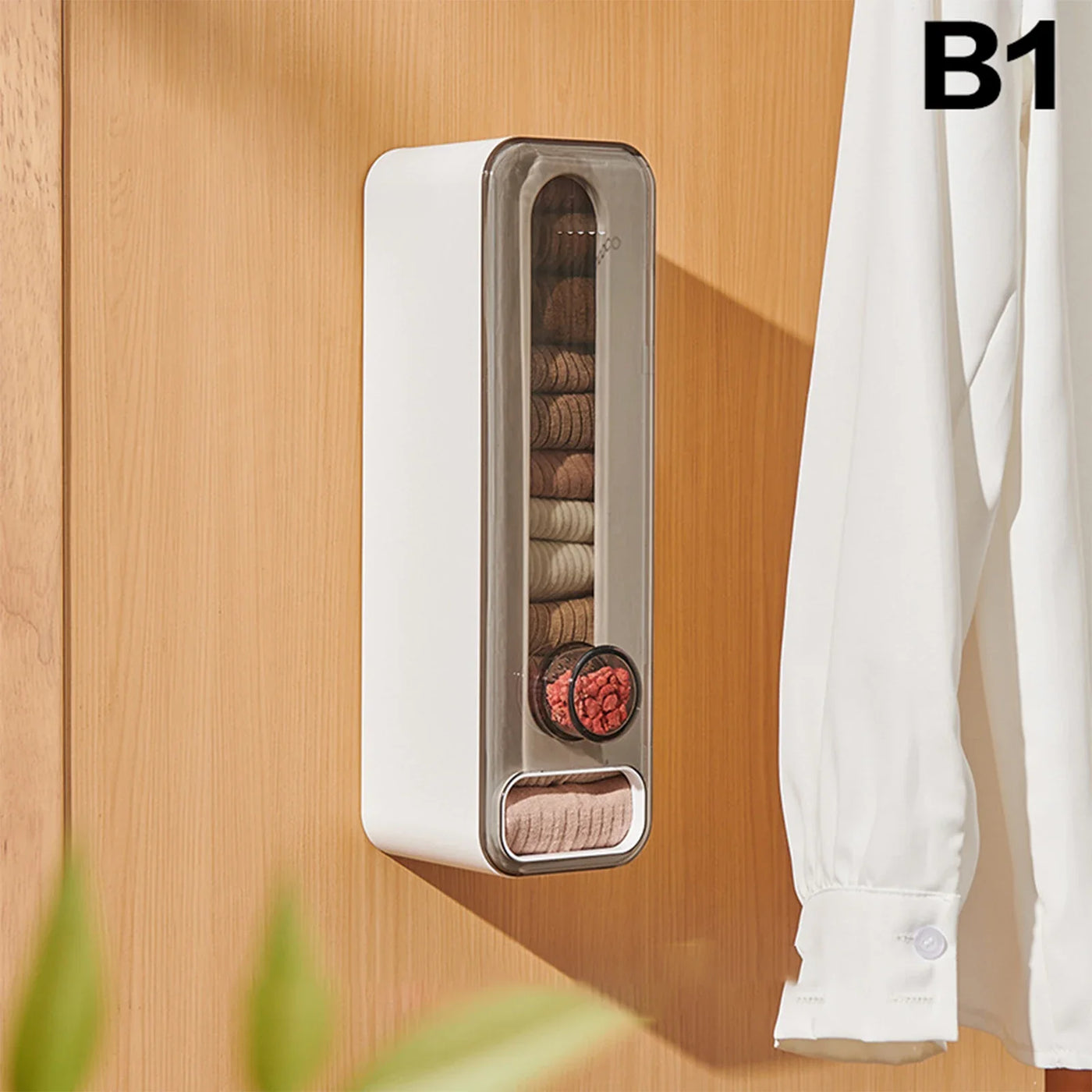 Wall-Mounted Aromatherapy Wardrobe Underwear Organizer - Image 7