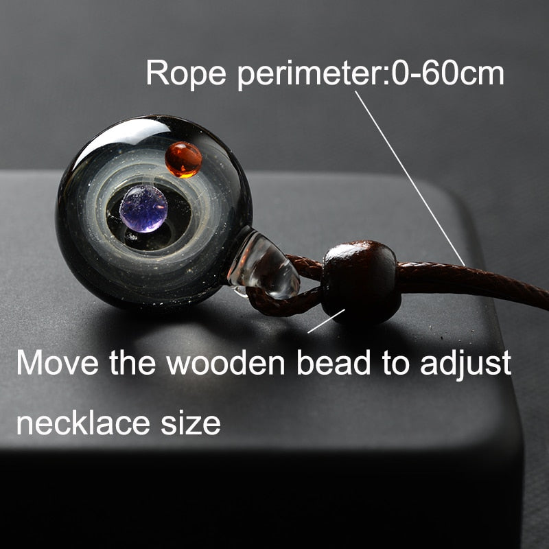 Universe Solar System Creative Necklace - Image 15