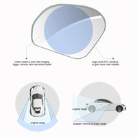 Blind Spot Adjustable Frameless Rearview Mirror Set - Image 5