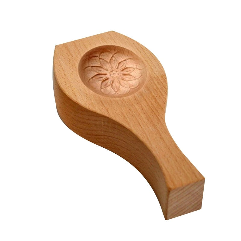 Wooden Moon Dumpling Maker Mold - Image 11
