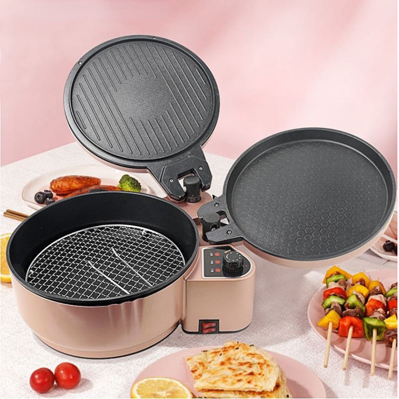 Multifunctional Double-sided Electric Baking Pan - Image 0