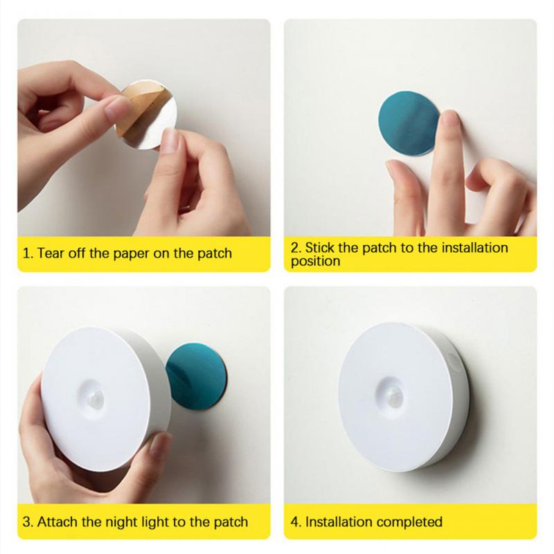 Sticky LED Motion Sensor Mini Night Lamp - Image 3