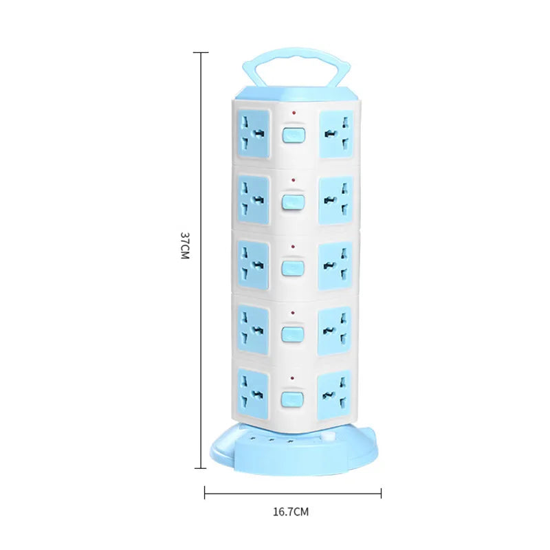 Tower Design Surge Protector Vertical Power Strip