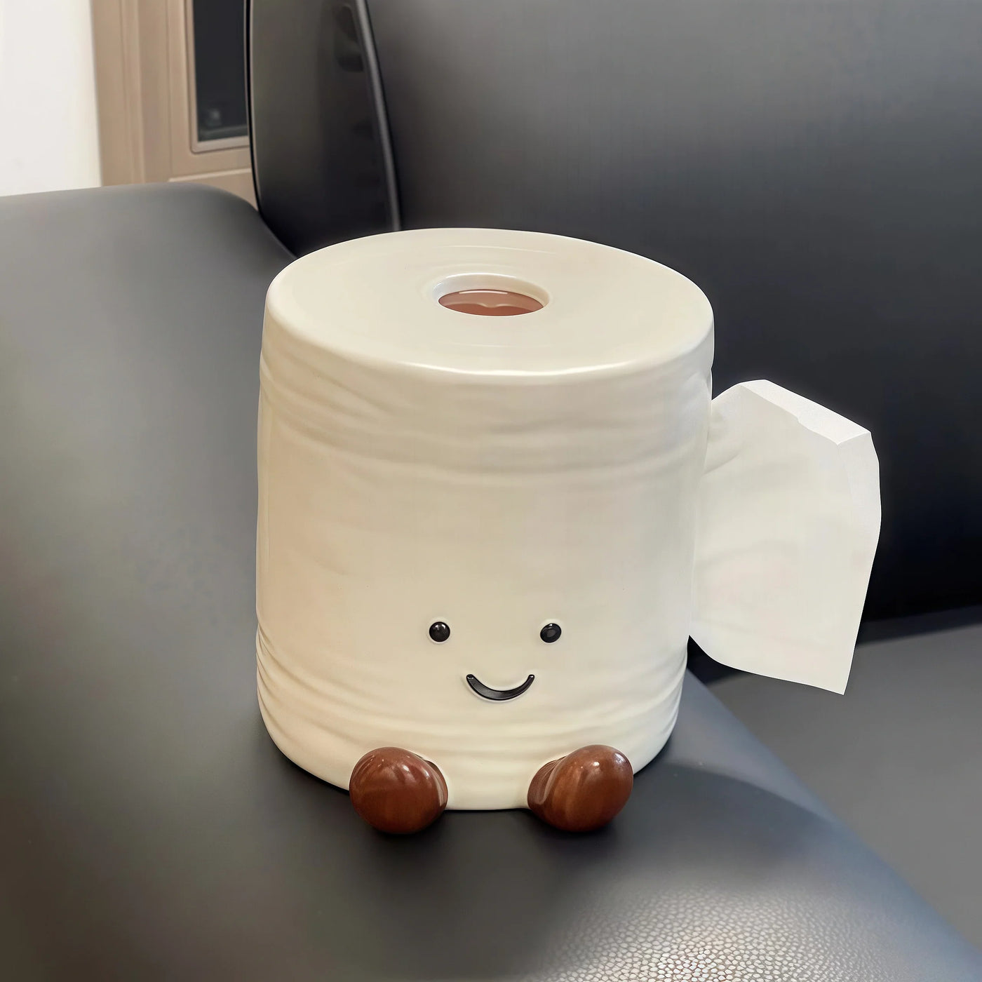 Smiley Toilet Paper Tissue Box - Image 4