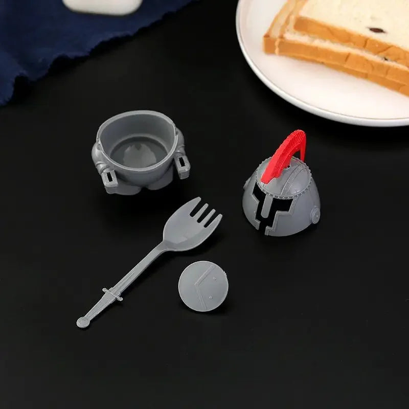 Medieval Knight Armor Egg Holder Set - Image 8