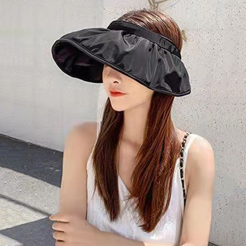 Adjustable Foldable Beach Sun Hat - Image 5