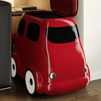 Cartoon Car Kids Ride-On Trash Bin - Image 3