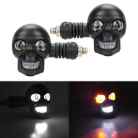 Scary Skull LED Motorcycle Signal Indicator Light - Image 8