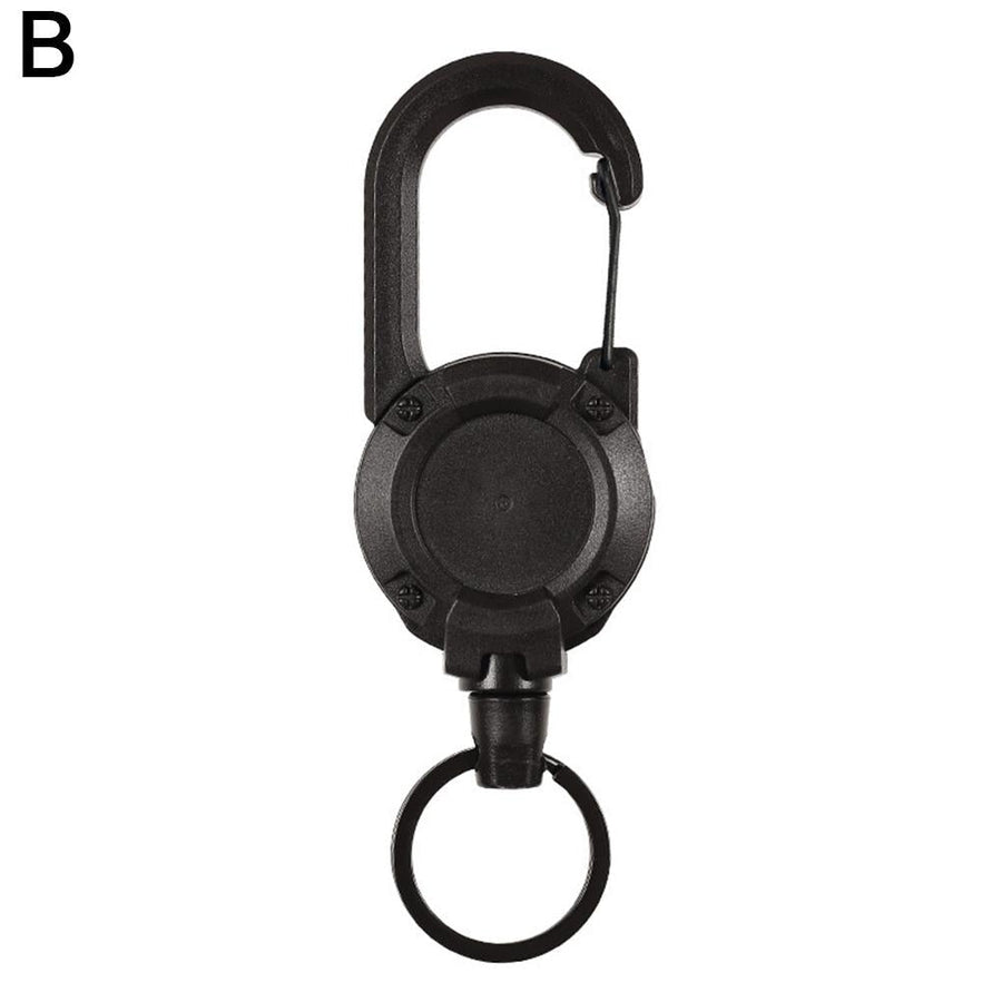 Heavy Duty Retractable Pull Practical Keychain - Image 7
