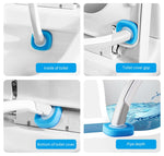 Disposable Long Handle Cleaning Pro Toilet Brush