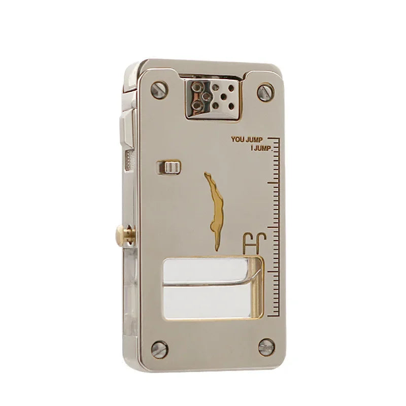 Premium Ruler Design Windproof Metal Lighter - Image 6