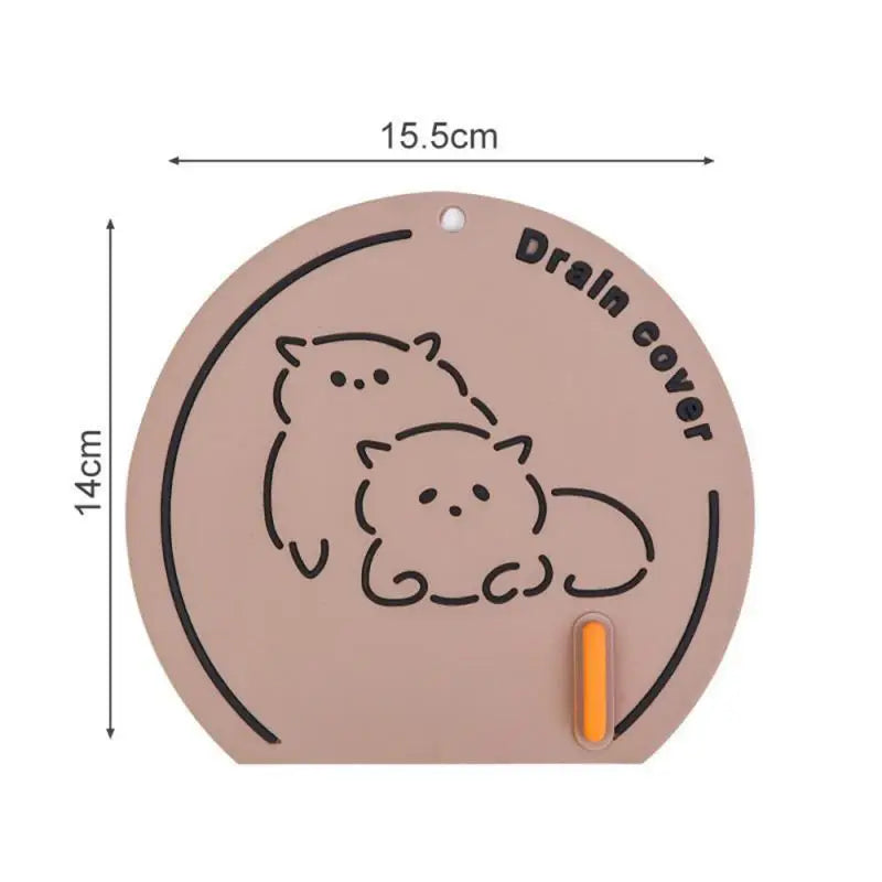 Sink Strainer Water Stopper Anti-Odor Mat - Image 5