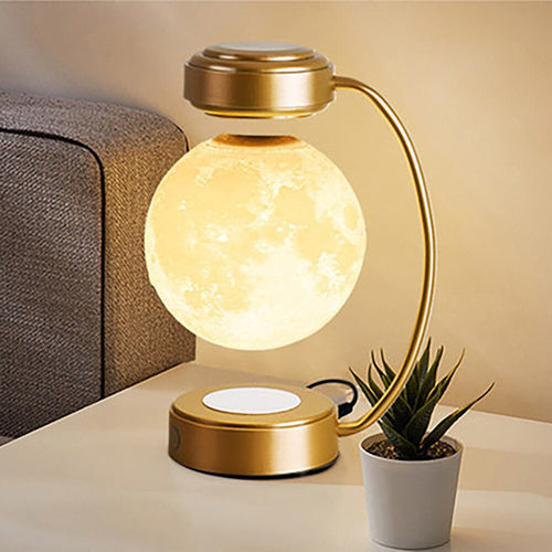3D Magnetic Levitating Moon Night Lamp - Image 0