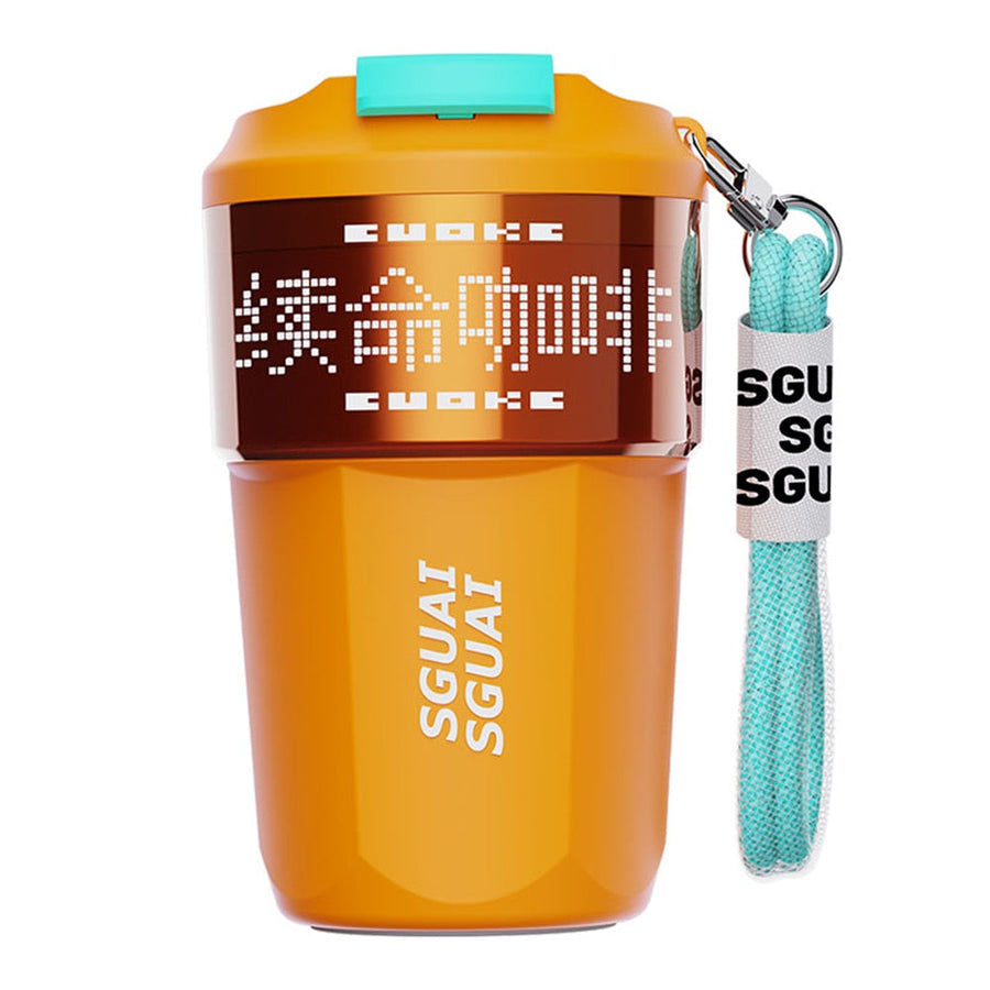 Smart Digital Pixel Stainless Steel Thermos Cup - Image 4