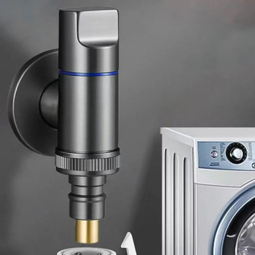 Angle Valve Washing Machine Automatic Water Stopper - Image 0