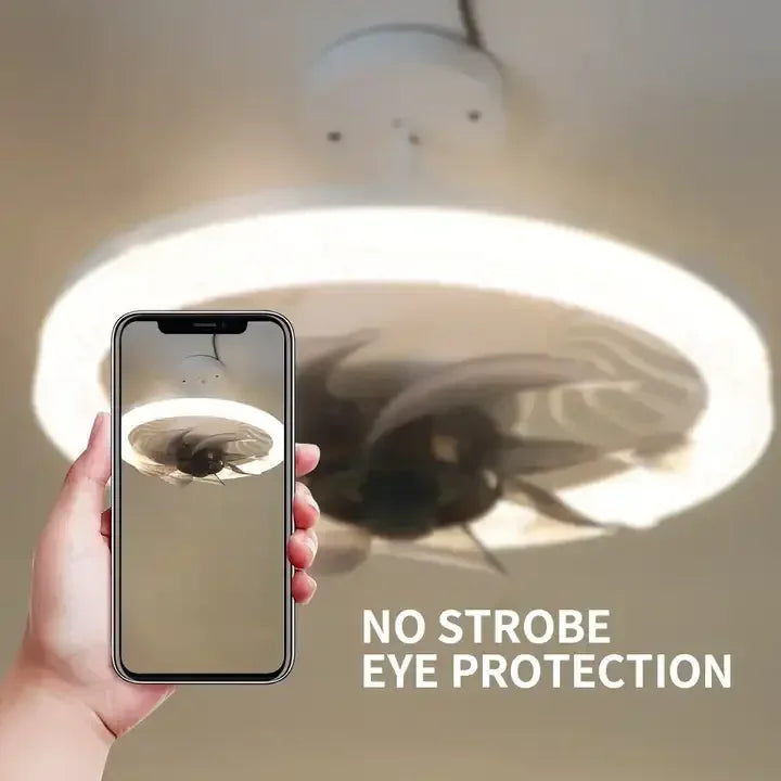 3in1 Remote Control Noise-Free Noise Elegant Fan Lamp - Image 4