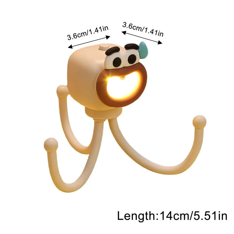 Adjustable Octopus Night Lamp Phone Holder - Image 8