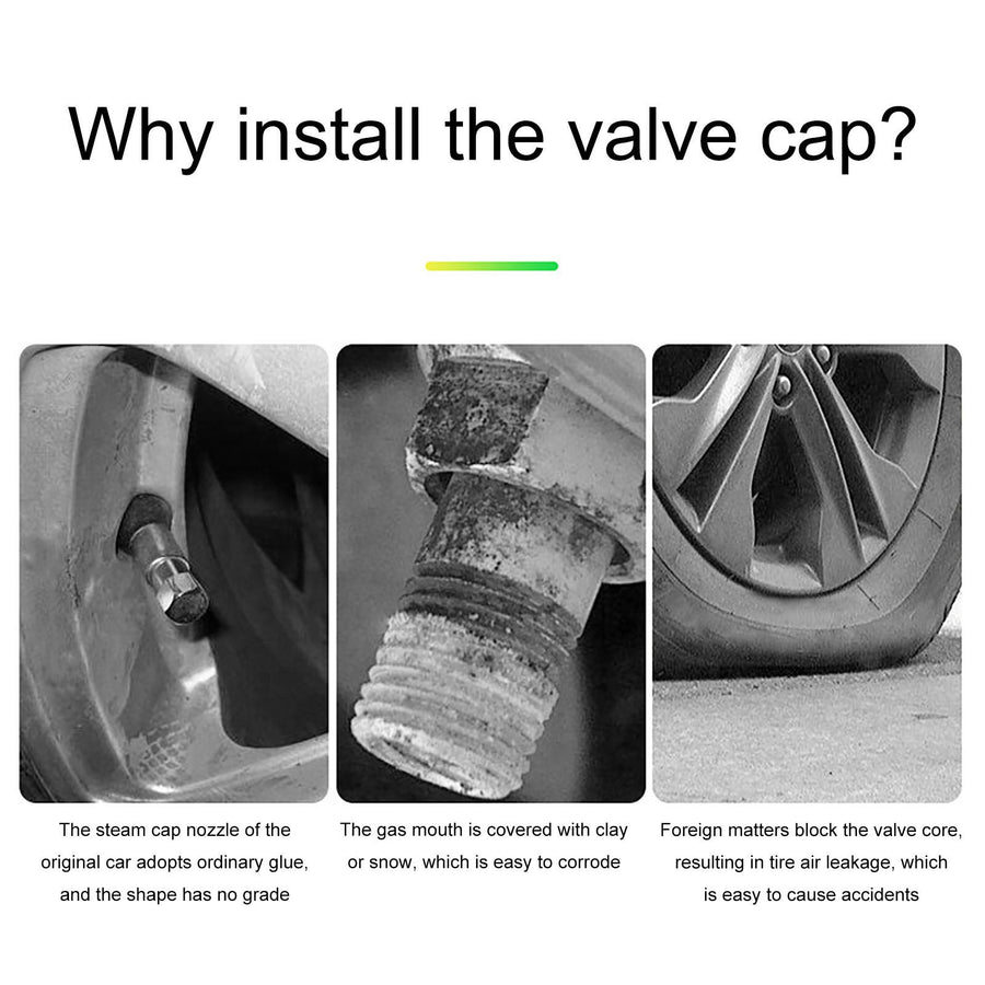 4PCS Luminous Car Valve Caps - Image 6