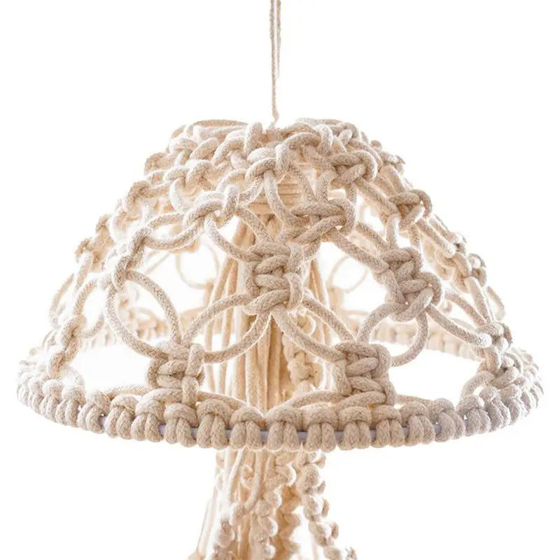 Artistic Jellyfish Dream Catcher Handmade Lamp - Image 3