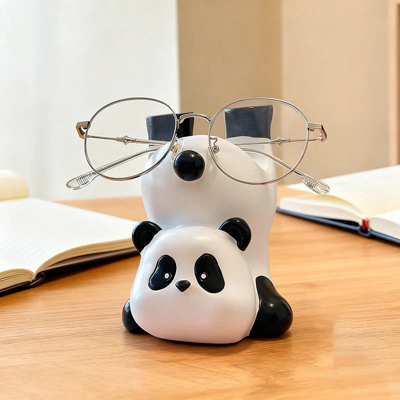 Upside Down Panda Eyeglass Holder - Image 3