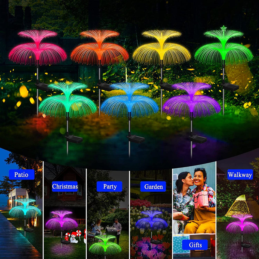 Solar-Powered Floating Jellyfish Garden Lights - Image 4