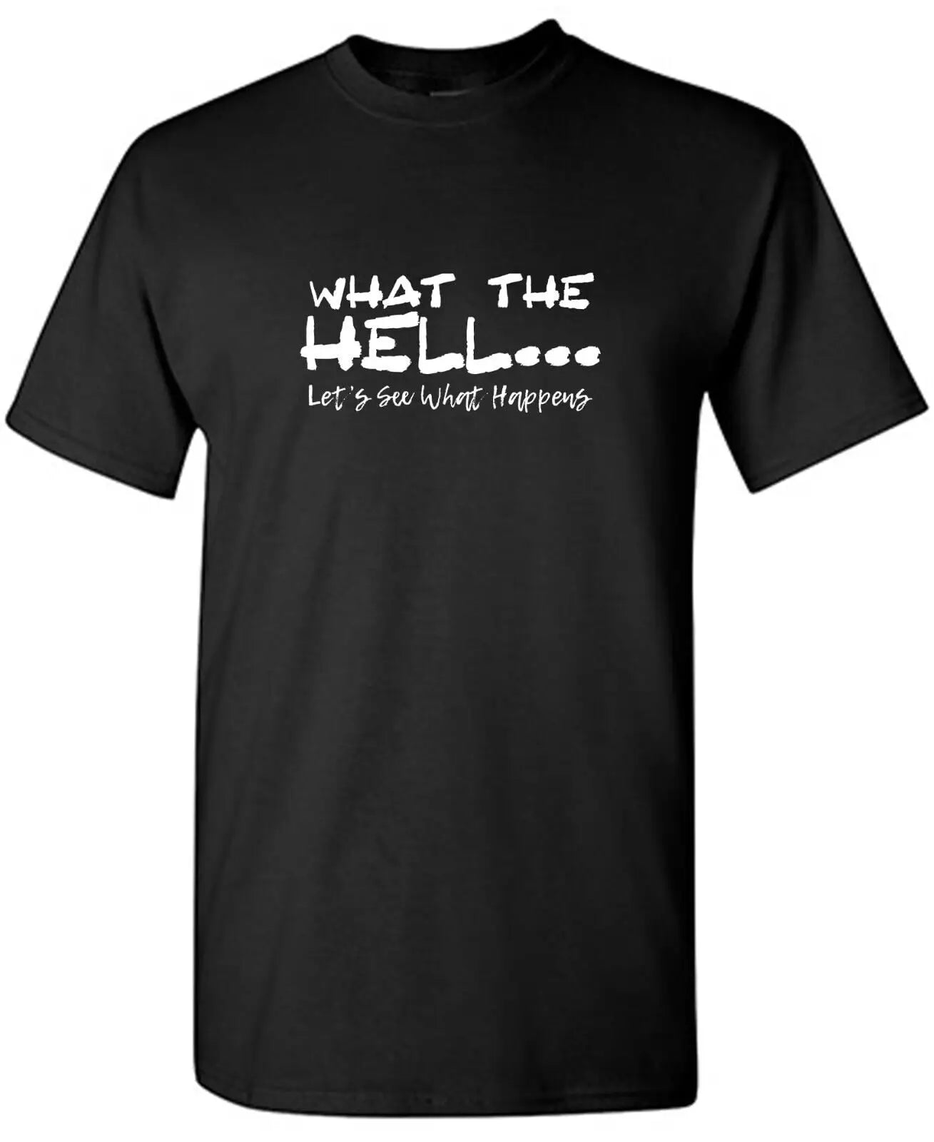 What The Hell Slogan T-Shirt - Image 4