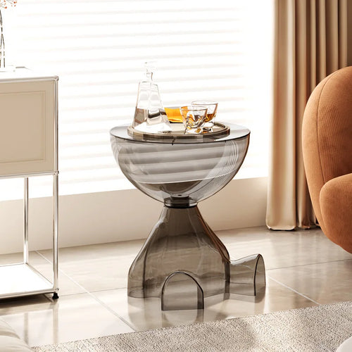 European Acrylic Transparent Space-Saving Coffee Table - Image 0