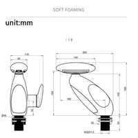 Heat Sensor Color Changing Atmosphere Pull-Out Modern Faucet - Image 3