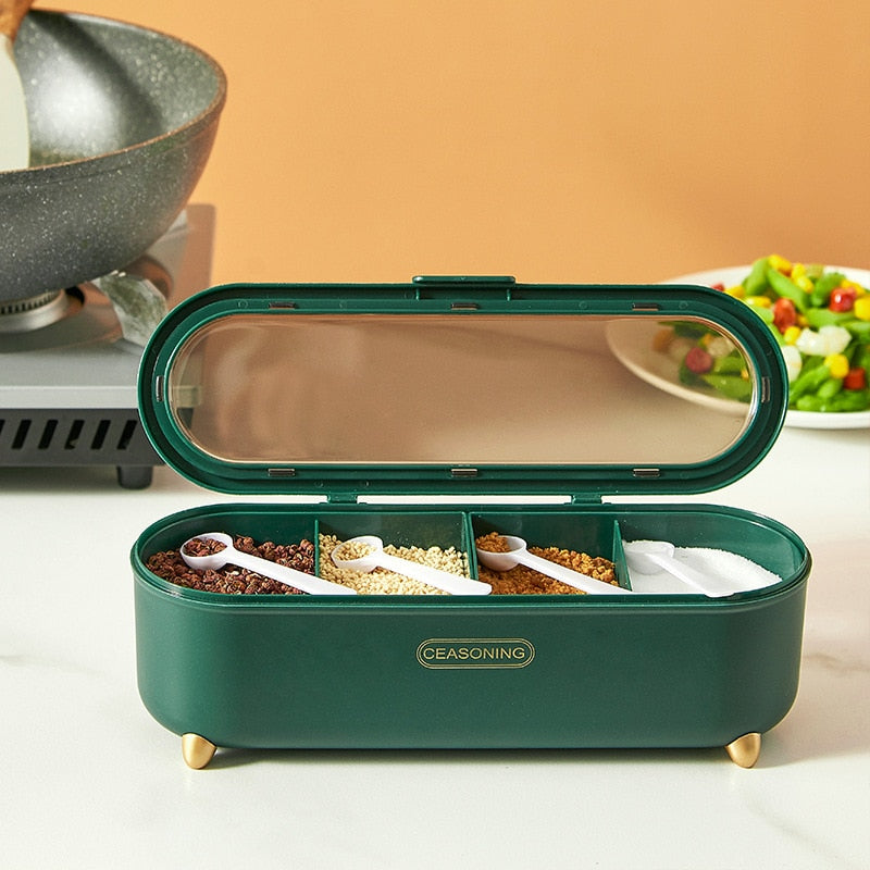 Detachable Kitchen Storage Seasoning Box - Image 4