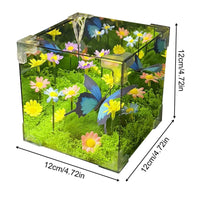 LED Butterfly Garden Cube Night Light Decor - Image 7